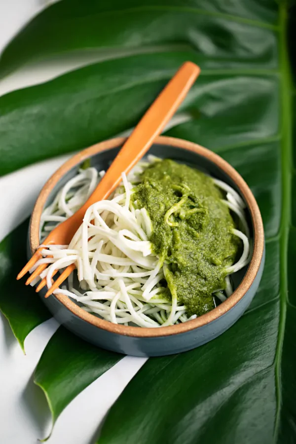 Espaguete de Pupunha