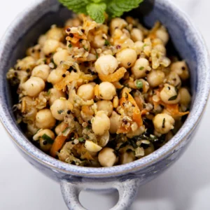 Salada Morna de Grão de Bico