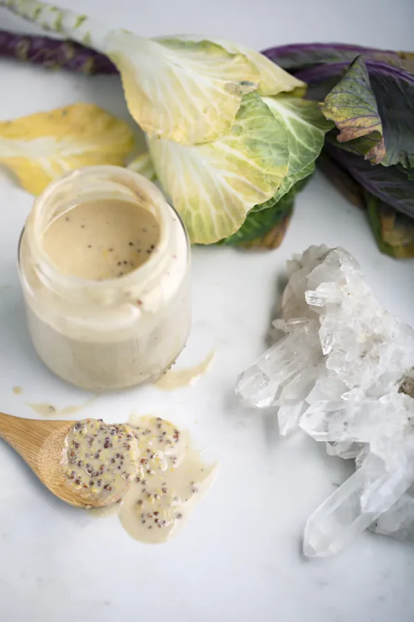 Molho de Salada: Mostarda e Tahine