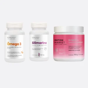 Kit Imunidade: Ômega 3 + Silimarina + Digest