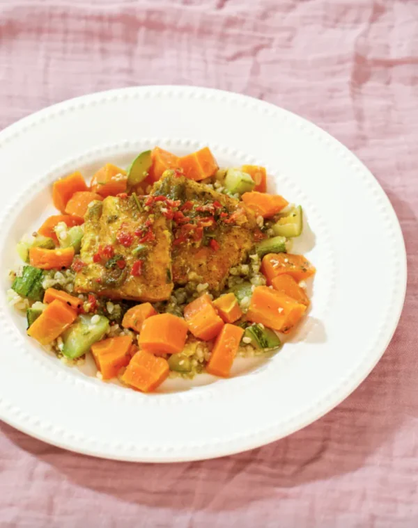 Linguado ao molho de Moqueca do SPA