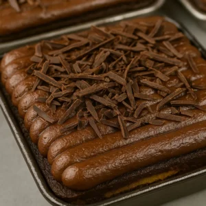 Bolo Festa de Cenoura com Ganache