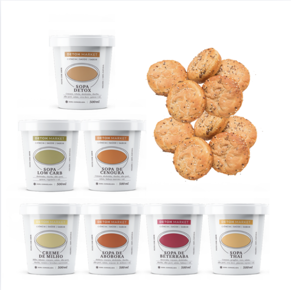 Desafio TSR: 7 sopas+ 7 baby pães