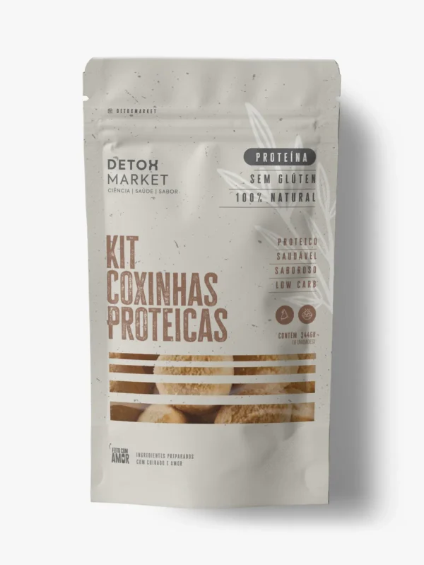 Kit Coxinhas Low Carb Proteicas (8 unid 43g)